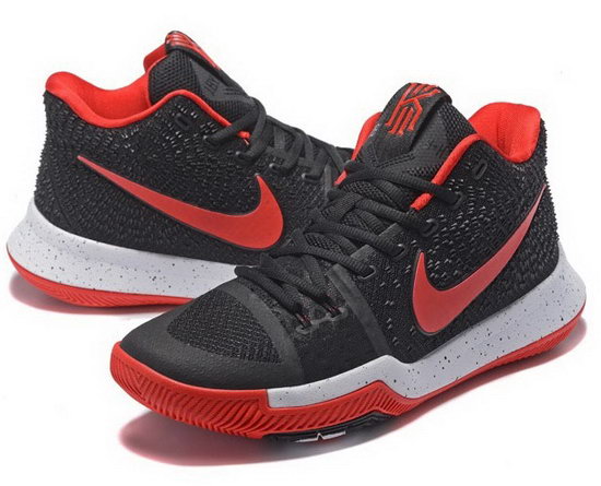 Nike Kyrie 3 Black Red Closeout